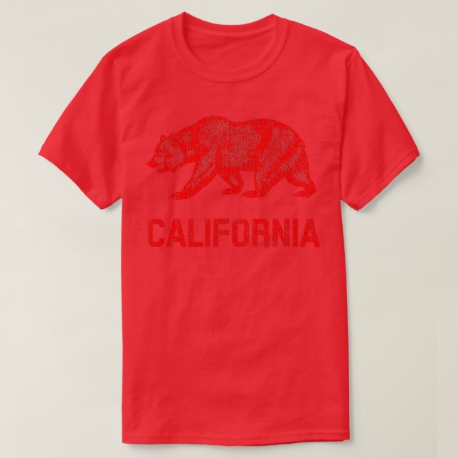 Falscher Bär der Republik Kalifornien T-Shirt (Design vorne)
