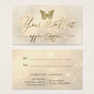 Falscher Glitter Butterfly Logo