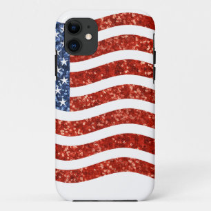 Falscher Sequenzprint American Flag Case-Mate iPhone Hülle