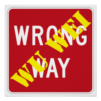 Falscher Weg - Wu Wei Poster