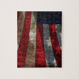 Falsches amerikanisches Flaggendesign mit JFK-Zita
