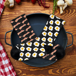 Falsches Bacon und Eier Socken