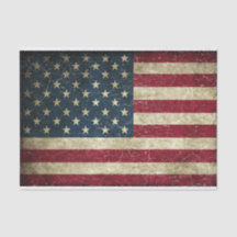Falsches Dekoupage-Papier der amerikanischen Flagg