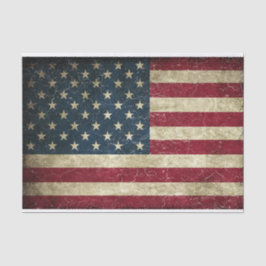Falsches Dekoupage-Papier der amerikanischen Flagg Seidenpapier