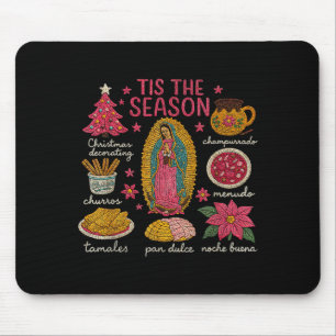 Falsches Garn gehäkelt Tis The Season mexikanische Mousepad