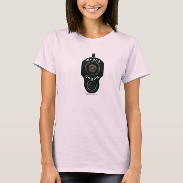 Falsches Haus - Kanonenrohr T-Shirt (Vorderseite)