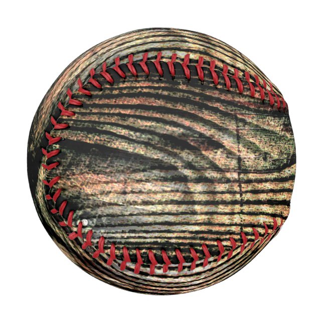 Falsches Holz Baseball (Vorderseite Links)
