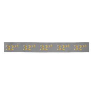 Falsches/Imitations-Gold "32." Ereignisnummer (Gra Satinband