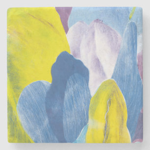 Falsches Indigo III Steinuntersetzer