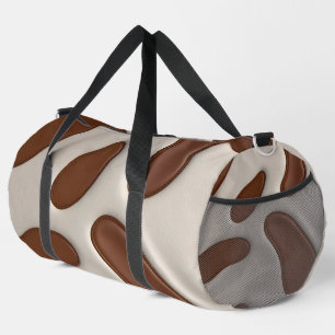 Falsches Kuhleder Moderne Luxus Elegante Kollektio Duffle Bag