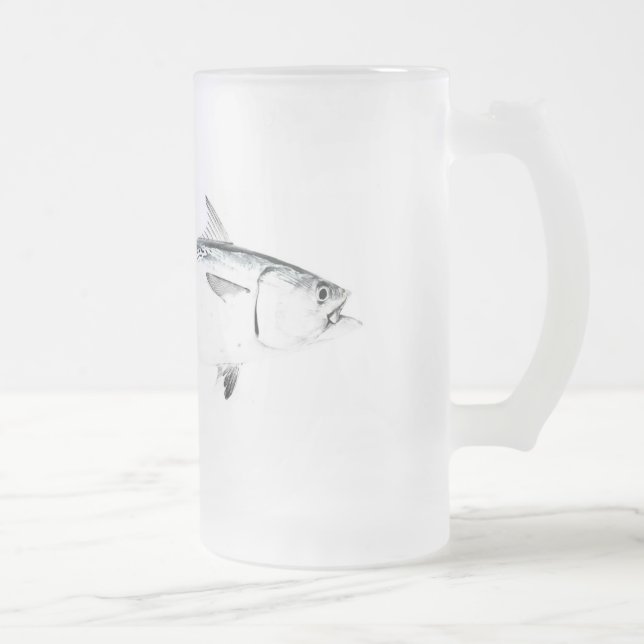 False Albacore Montauk 16 oz Mattierte Tasse (Rechts)