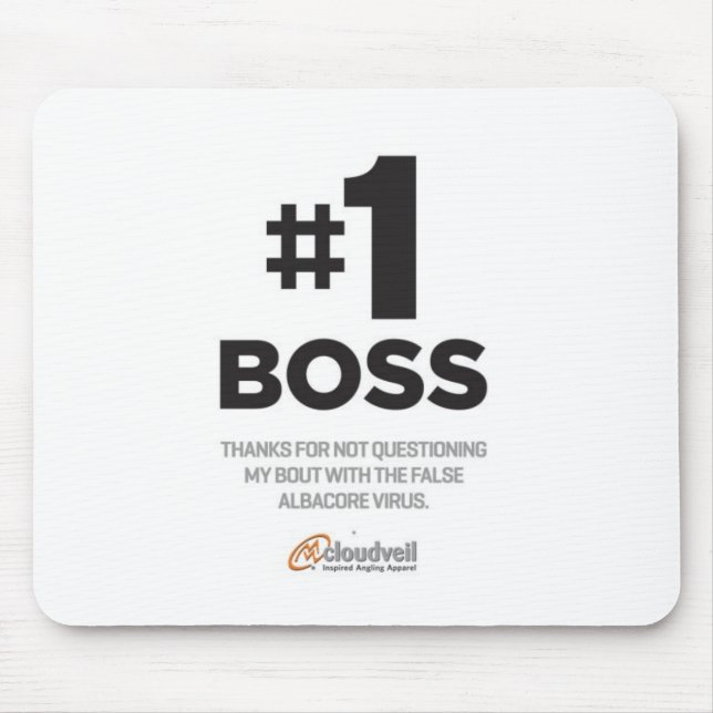 FALSE-ALBACORE-VIRUS Mausunterlage Mousepad (Vorne)