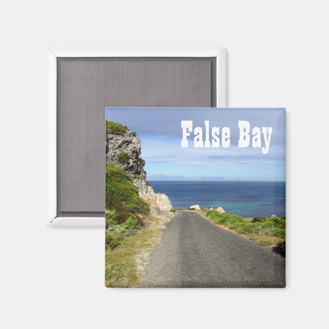 False Bay, Capetown, Südafrika Magnet (Vorderseite/Rückseite)