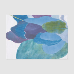 False Indigo I Seidenpapier