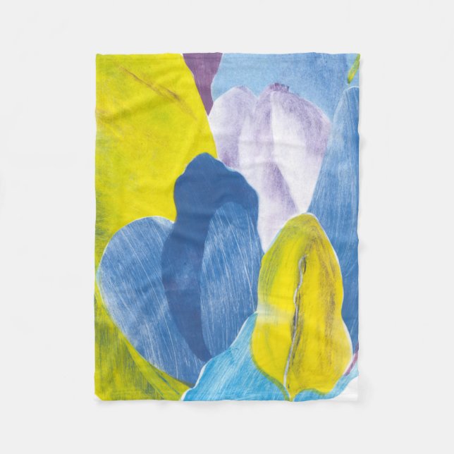 False Indigo III Fleecedecke (Vorderseite)