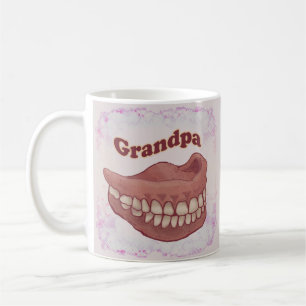 False Teeth Grandpa Kaffeetasse