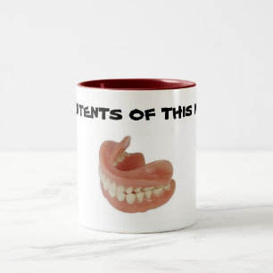 FALSE TEETTE KEEPER-TASSE ZWEIFARBIGE TASSE