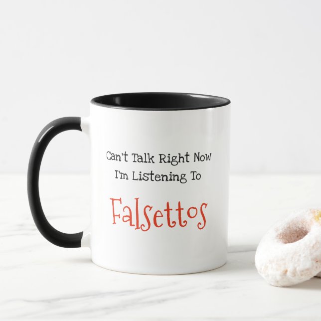 Falsettos Mug (Avec donut)