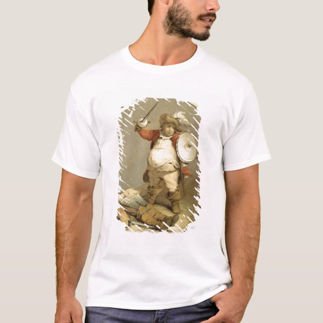 Falstaff mit dem Körper von Hotspur, c.1786 (Öl an T-Shirt (Vorderseite)