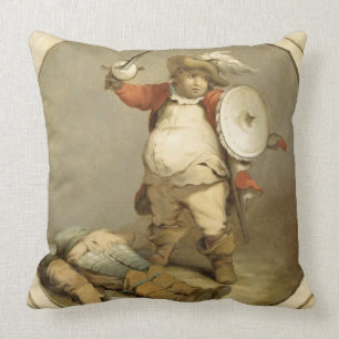 Falstaff mit dem Körper von Hotspur, c.1786 (Öl  Kissen