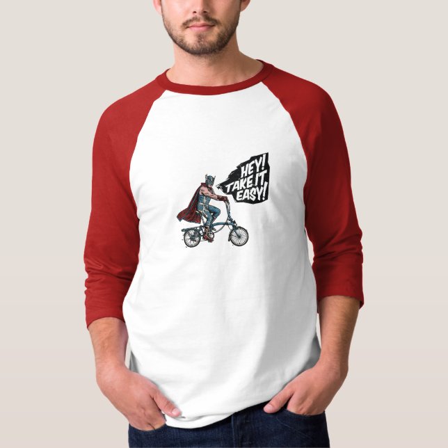 Faltbare Fahrradringer T-Shirt (Vorderseite)