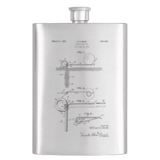 FALTBARE GOLFTASCHE - Trinkflasche Flachmann