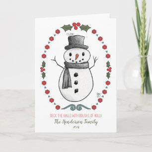 Faltbare Grußkarte Karte