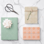 Faltblätter zum Muster Geschenkpapier Set<br><div class="desc">Feiern Sie jeden besondere Anlass mit diesen hübschen,  sanften Farbtönen aus orangefarbenen,  grünen und braunen Packpapier!</div>