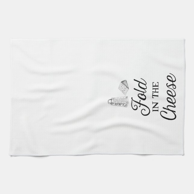 Falten in der Käse Küchentücher (Horizontal)