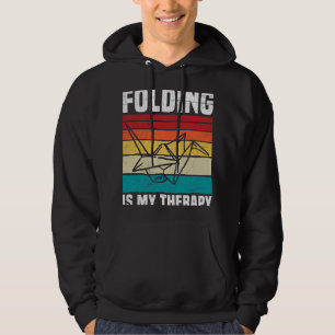 Falten ist mein Therapieangebot für eine Liebe mit Hoodie