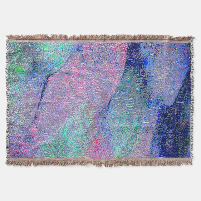 Falten Lederstil mit abgenutzter Farbe, bläulich Decke (Vorderseite)