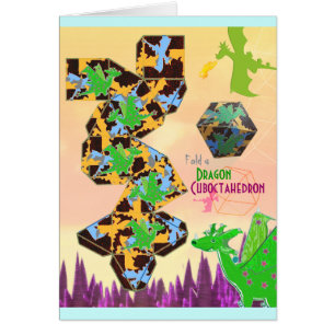 Falten Sie ein Cuboctahedron