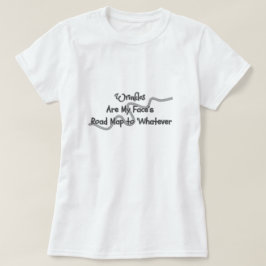 Falten sind die Roadmap meines Gesichts für was au T-Shirt