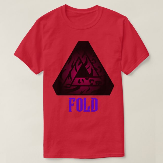 Falten T-Shirt (Design vorne)