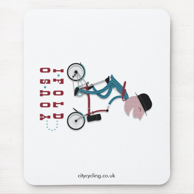 Faltendes Mousemat Mousepad (Vorne)