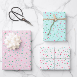 Faltenpapier für die Sprinklerblätter Geschenkpapier Set