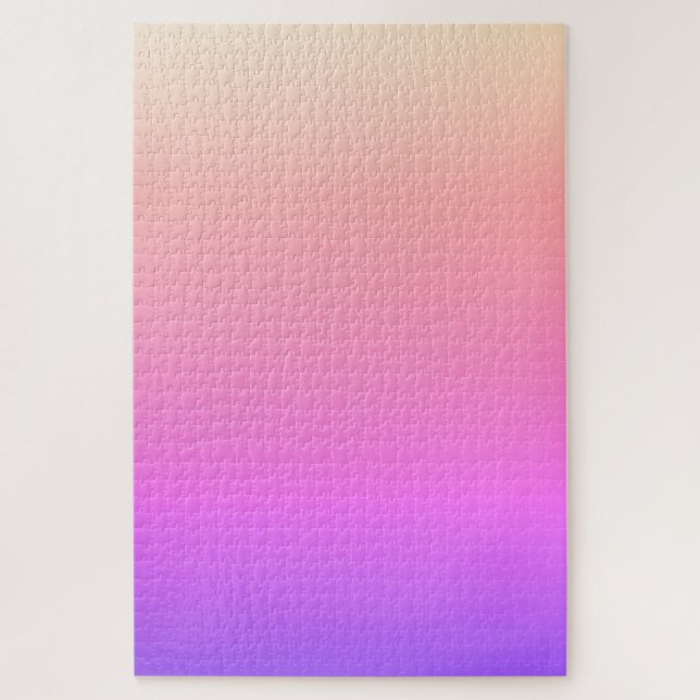 Faltenpfirsichpink und Lila farbige Ombre (Vertikal)