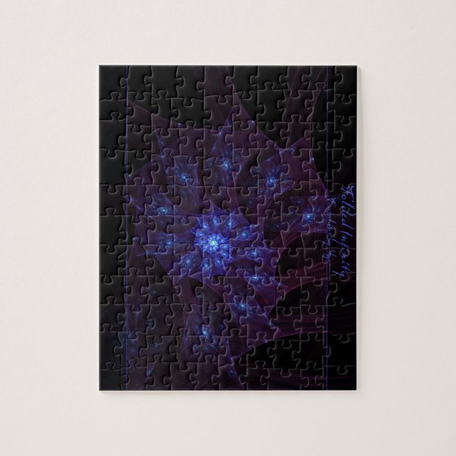 Faltes Fraktal-Puzzle (Vertikal)
