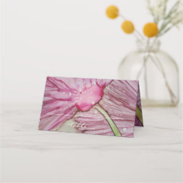 Faltgeklappte Zelt-Karte Platzkarte