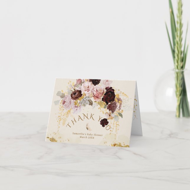 Faltkarte Dankeskarte (Vorderseite)