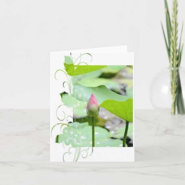 Faltkarte Dankeskarte (Vorderseite)