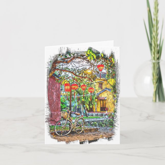 Faltkarte Dankeskarte (Vorderseite)