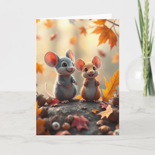 Faltkarte Dankeskarte (Vorderseite)