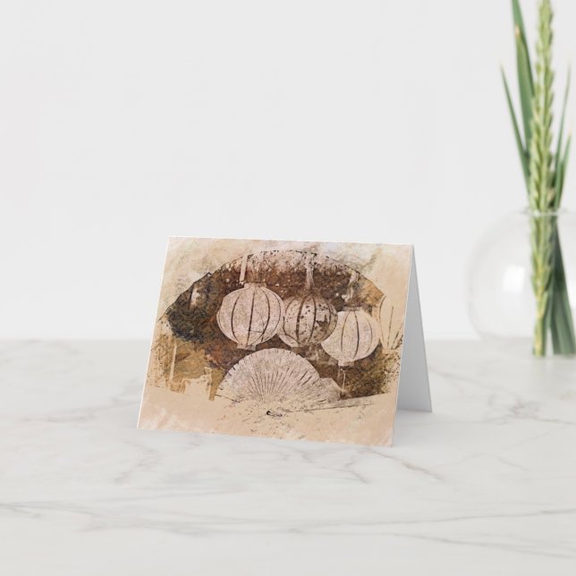 Faltkarte Dankeskarte (Vorderseite)