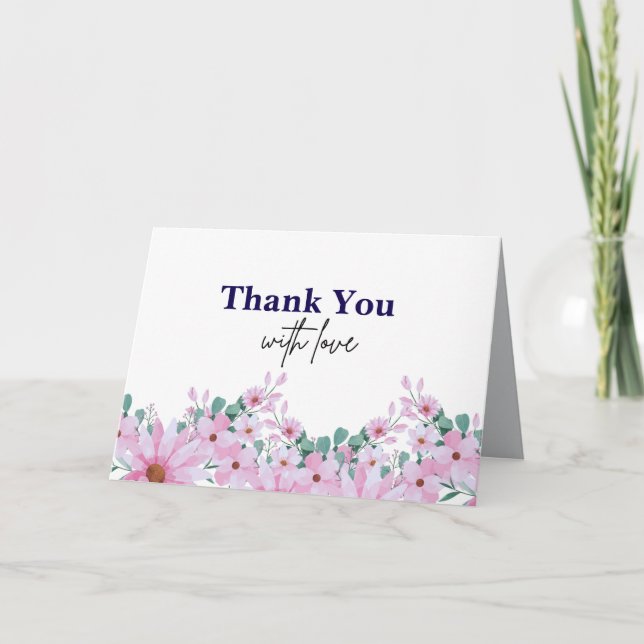 Faltkarte Dankeskarte (Vorderseite)