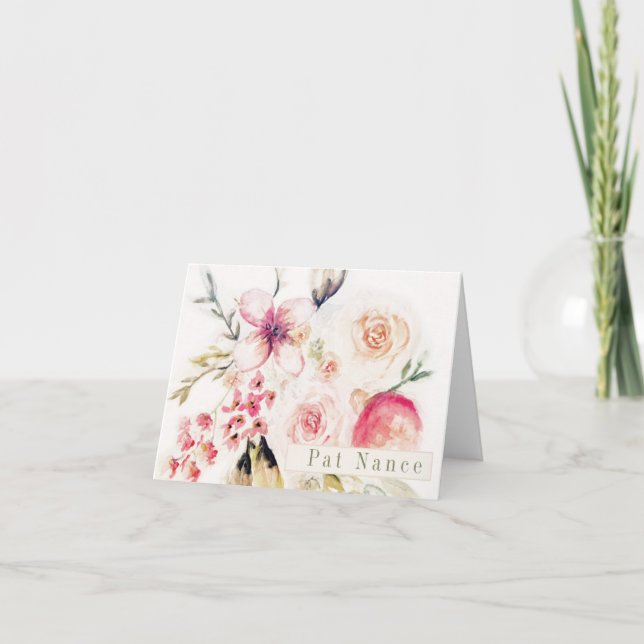 Faltkarte Dankeskarte (Vorderseite)