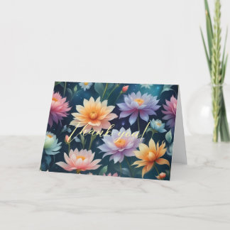 Faltkarte Dankeskarte