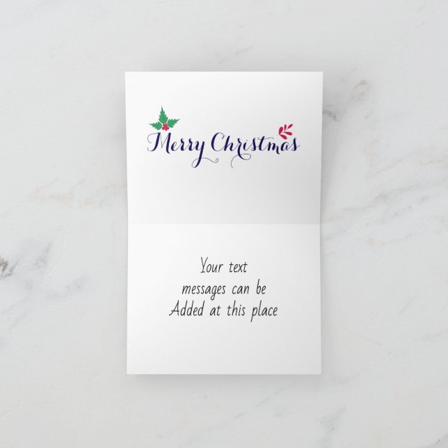 Faltkarte Dankeskarte (Innenseite)