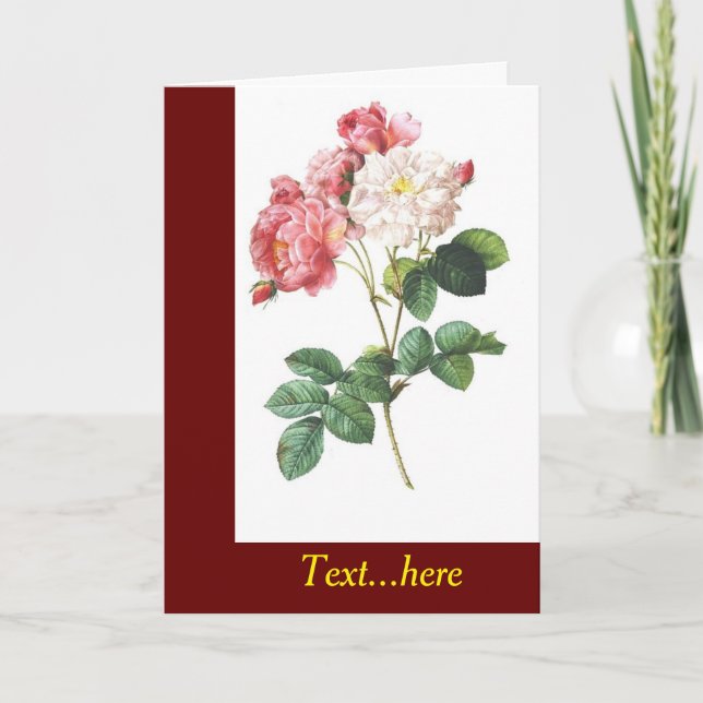 Faltkarte Dankeskarte (Vorderseite)