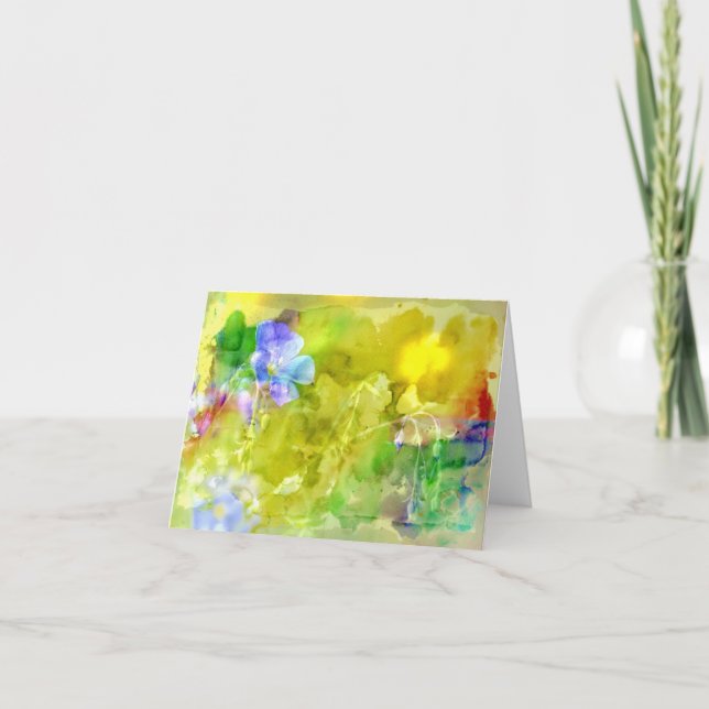 Faltkarte Dankeskarte (Vorderseite)